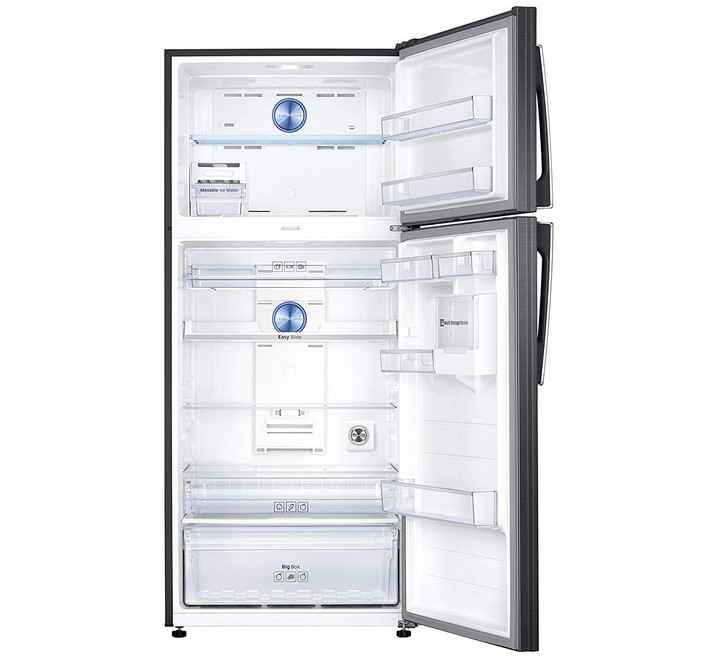 SAMSUNG 551 L Frost Free Double Door 2 Star Convertible Refrigerator  (Black Inox RT56T6378BS/TL)